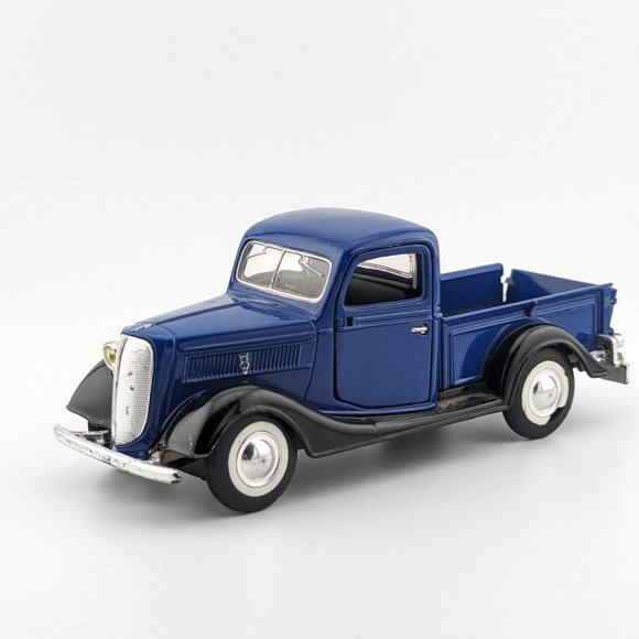 Ford pickup 1937 1/34 blue diecast - Picture 2 of 4
